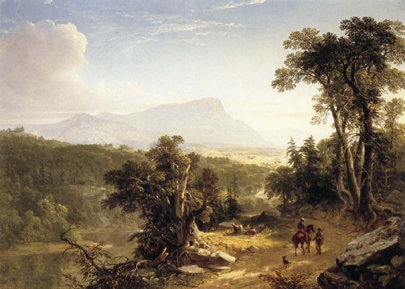 Asher Brown Durand Landscape composition in the catskills Norge oil painting art
